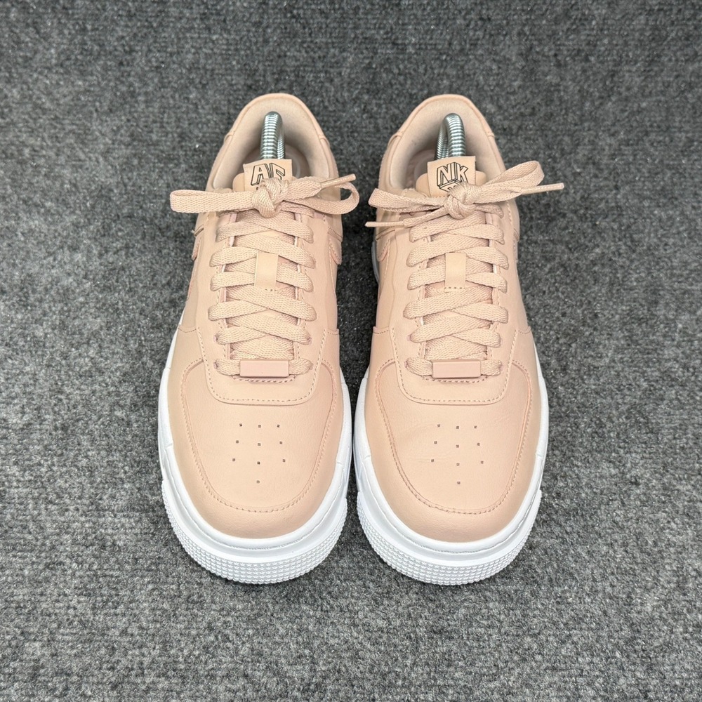 Nike Air Force 1 Low Pixel Sneaker Womens 8.5 Pixel Particle Beige Platform Shoe - Picture 3 of 12